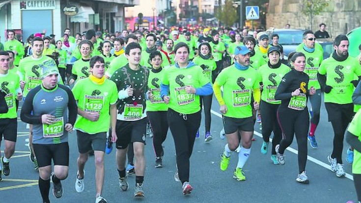 Gipuzkoako San Silvestre lasterketarik ia jendetsuena Hondarribian