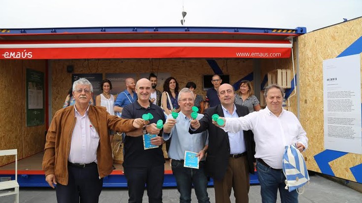 “Zain ditzagun gure hondartzak” ekimena aurkeztu du Aldundiak Hondarribian