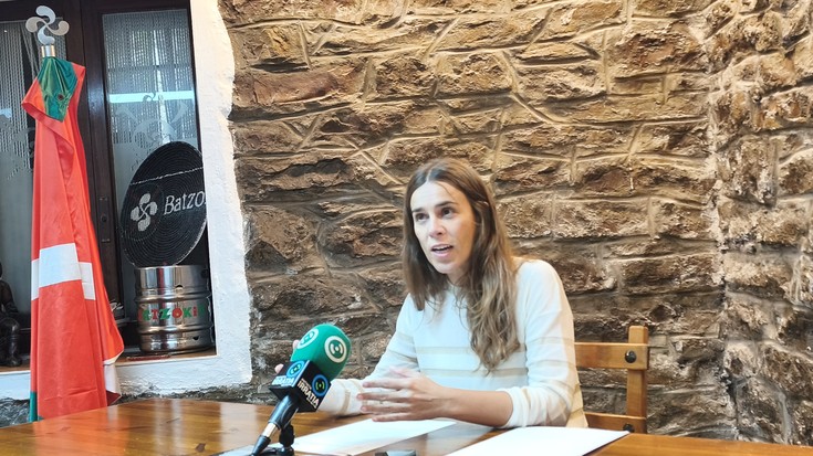 Maria Serrano (EAJ): «Oso arraroa da udal gobernuak aurrekontuen prozesua nola bideratzen duen, baina beharrezkoak diren proiektu zehatzak aurkeztu ditugu»