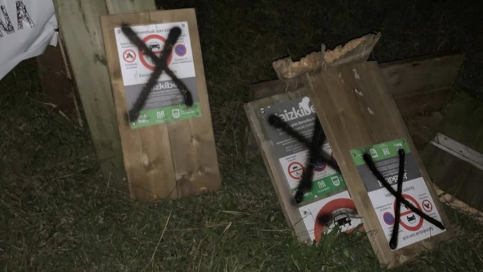 Udalak eta Azeri elkarteak irmoki gaitzetsi dituzte Jaizkibel mendian izandako ekintzak