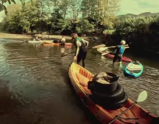 San Migeldik Ontxistara, Bidasoa ibaian zaborra biltzeko ekimena antolatu dute ekainaren 15ean
