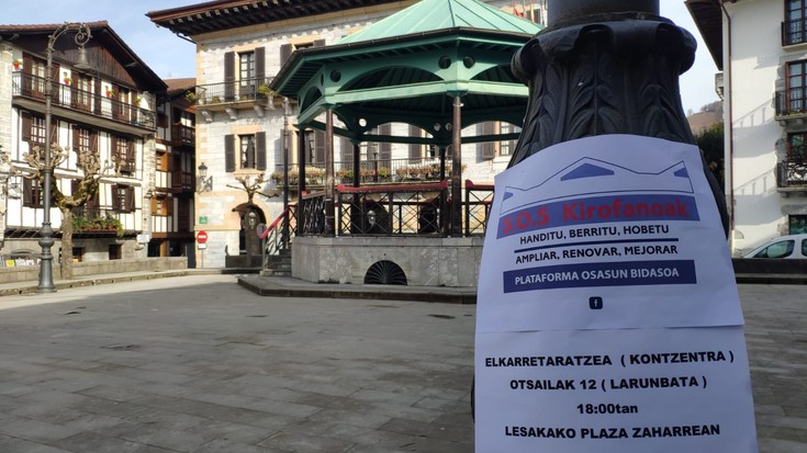 Bortzirietan ere, Bidasoa Ospitalea ezinbestekoa dutelako elgarretaratzea eginen dute Lesakan larunbatean