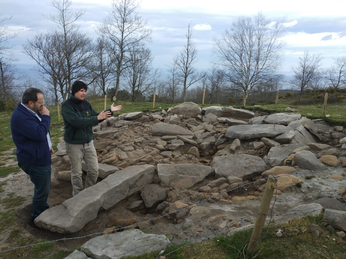 Euskal Herriko cromlech bereziena Jaizkibel mendian aurkitzen da