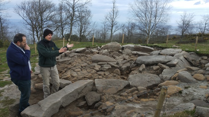 Euskal Herriko cromlech bereziena Jaizkibel mendian aurkitzen da