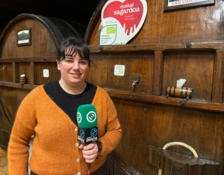 Eider Bengoetxea: «Ezohiko uda bero eta lehorrak erabat baldintzatu du aurtengo sagar uzta»