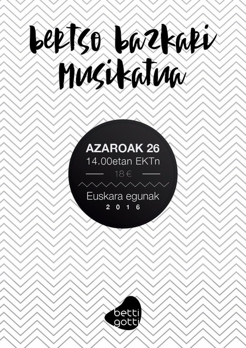 Euskararen aldeko Bertso bazkari musikatua