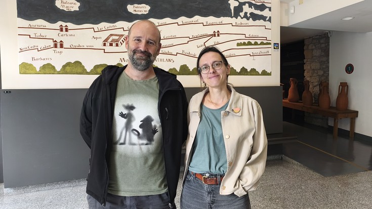 Ander Arrese & Mélanie Doré: «Ondo engrasatutako tren batean igo gara, ikusgarria da Oiasso Museoak duen dimentsioa eta dinamismoa»
