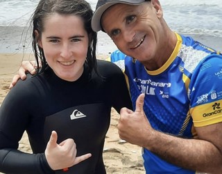 Surf egokituaren estatuko gailurrera iritsi da Hondarribiko HS2 klubeko Saioa Uharte irundarra