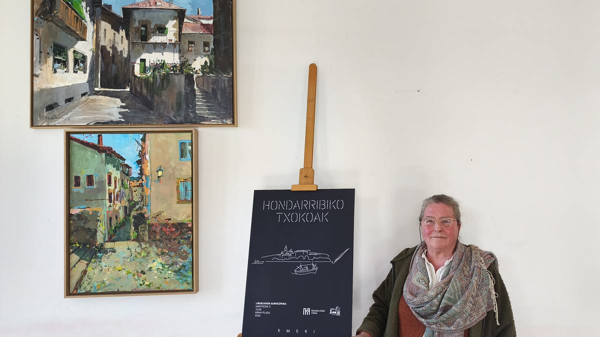 Tzane Carrillo: «Ilusio handiz egin dugu liburua, mihisetan gordetako Hondarribiko iraganaren nolabaiteko leihoak dira»