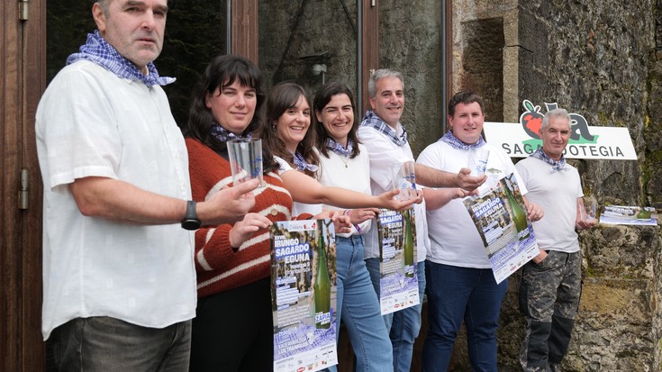 Euskal sagardoak eta elkartasunak hartuko du Urdanibia plaza maiatzaren 9an