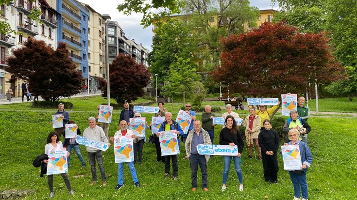 Irungo San Juan plaza, elkartasunaren eta eskubideen aldarri bihurtuko da larunbatean