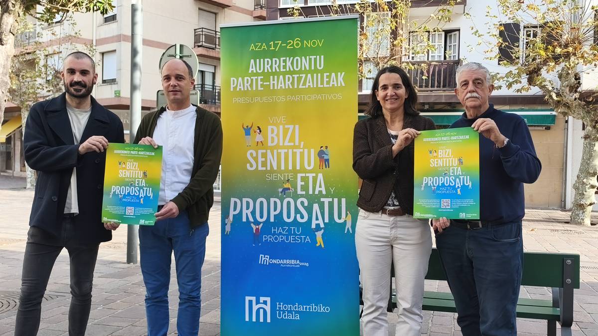 Udal aurrekontu parte-hartzailea berme guztiekin egingo dute Hondarribian lehenbiziko aldiz