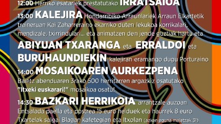 Euskararen eguna ospatuko dute Hondarribian larunbatean