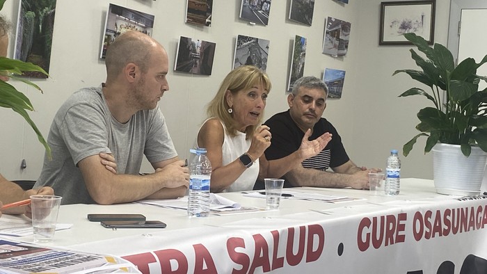 Larrialdiak larri daudela «kolapsatzeko arriskuan» ohartarazi du Osasun Bidasoak
