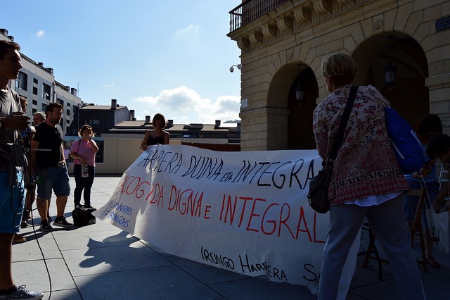 Irungo Harrera Sareak manifestazioa deitu du urtarrilaren 26rako