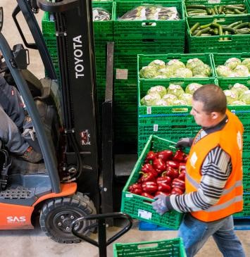 Premia gorriak jota 134 hendaiar elikagaien bankuaren laguntza jasotzen dute astero