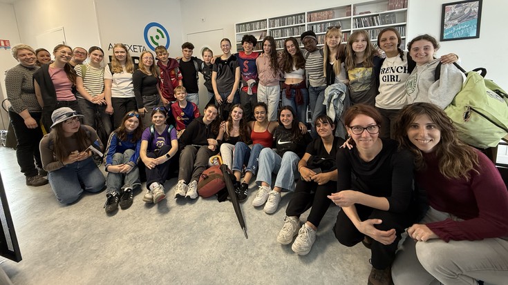 Erasmus+ programarekin martxoan Estoniara egindako bisita itzuli diete Txingudiko ikasleei aste honetan