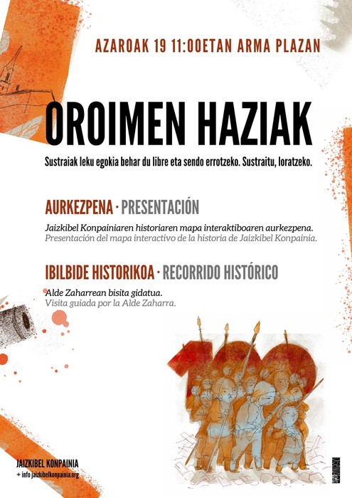 "Oroimen Haziak", Jaizkibel konpainiaren historia