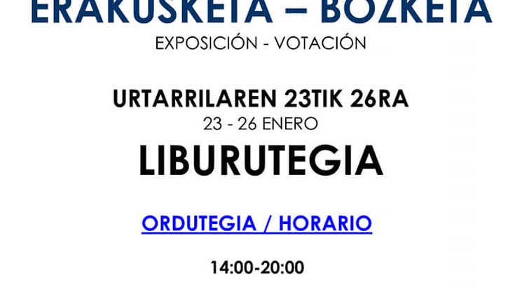 Lesakako inauterietako kartela aukeratzeko erakusketa egin dute aste honetan