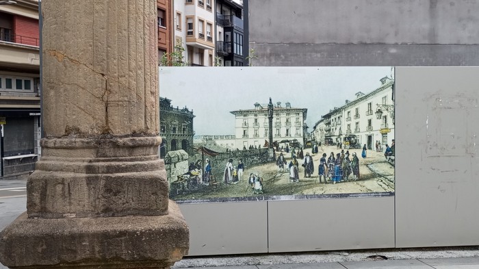 San Juan Harri zutabearen erreplika bat egin nahi du Udalak