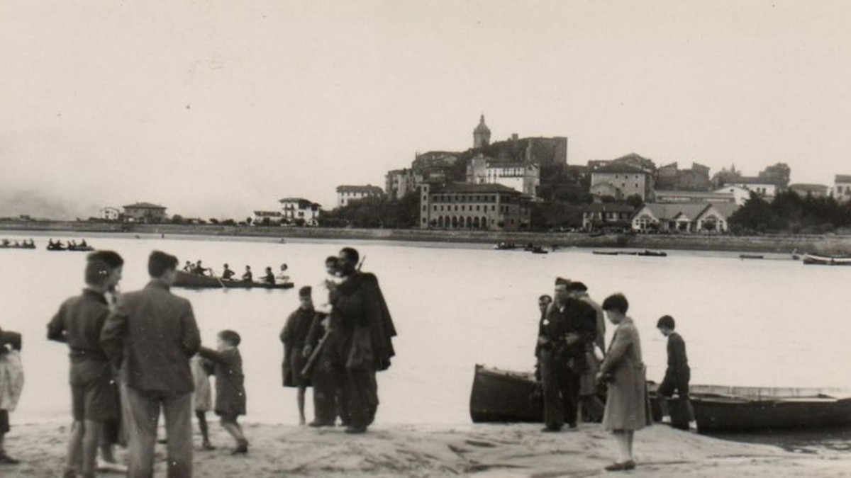 1936an faxistengandik ihesean Hendaiako herriak jaso zituen milaka bidasotarrak omenduko dituzte