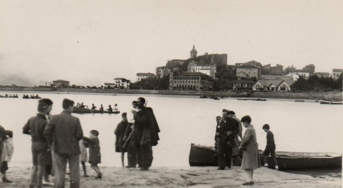 1936an faxistengandik ihesean Hendaiako herriak jaso zituen milaka bidasotarrak omenduko dituzte