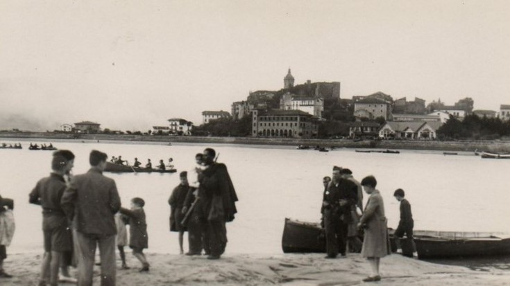 1936an faxistengandik ihesean Hendaiako herriak jaso zituen milaka bidasotarrak omenduko dituzte