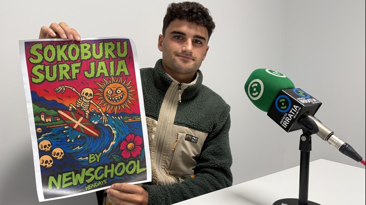Hendaiako New School eskolak 6. Surf Txapelketa antolatzen du