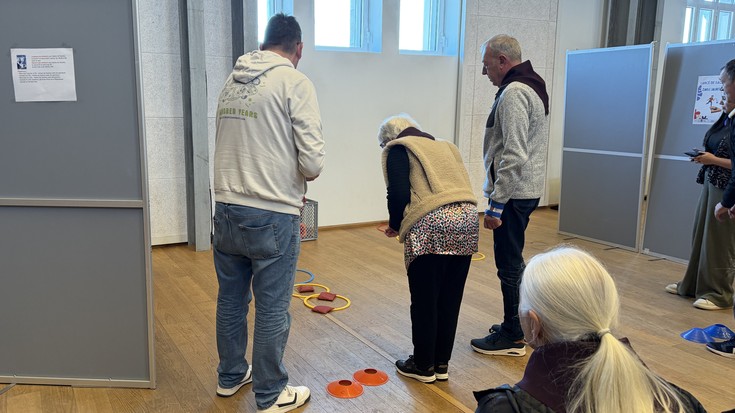 Hendaia, Donibane Lohizune, Ziburu, Biriatu eta Urruñako 'Adinekoen Olinpiada' ospatu dute Gaztelu aretoan