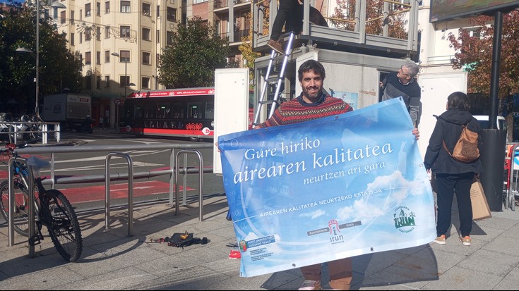 Irungo erdiguneko trafikoaren eragina aztertzeko, aire kalitatearen neurketak egingo dituzte bi hilabetez