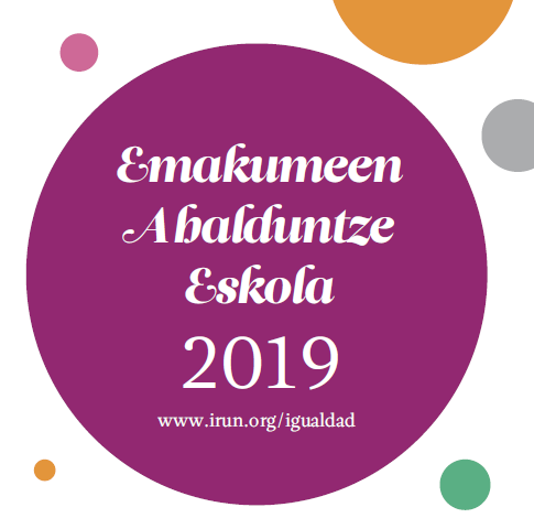 Irungo Udaleko Berdintasun arloak Emakumeen Ahalduntze Eskolaren ikasturte berria martxan jarriko du.