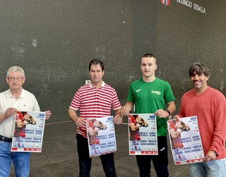 Unai Amianok uztailaren 1eko pilota jaialdiko partida nagusian jokatuko du