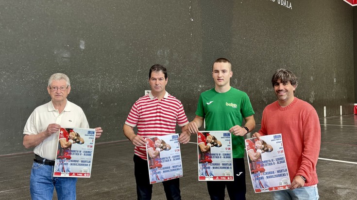 Unai Amianok uztailaren 1eko pilota jaialdiko partida nagusian jokatuko du