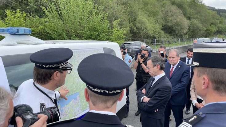 Inteligentzia egitura polizial berria plantan eman dute Bidasoaldean «migratzaile sareak» kontrolatzeko