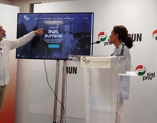 Herritarrengandik hurbilago egoteko helburu duen webgune berria aurkeztu du Irungo EAJk