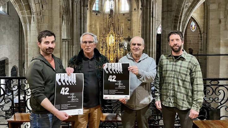 Abesbatza doinuek hartuko dute Hondarribiko parrokia nagusia martxoaren 21etik 29ra