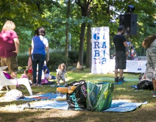 Irungo parkeak familiak elkartzeko kulturgune bilakatuko ditu Girabirak uda honetan ere
