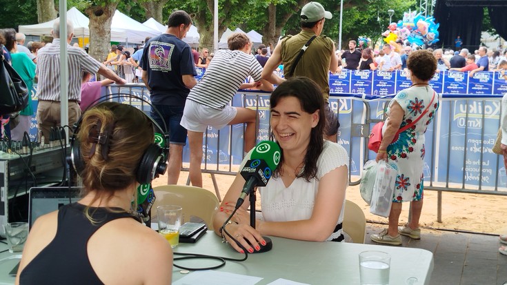 Nuria Alzaga: «Sanmartzial oparoak izan dira, eta ez naiz nekatuko elkarteen lana goraipatzeaz, baina entzuketa aktiboa egin nahi dut hobetzen jarraitzeko»