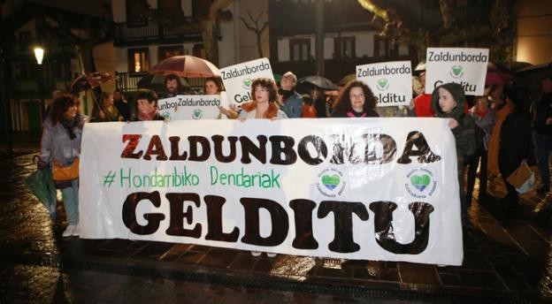 Elgarretaratzea deitu du Zaldunborda gelditu plataformak biharko
