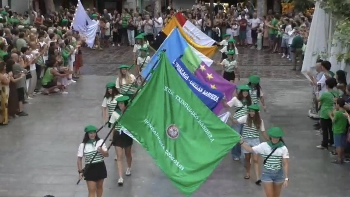 Marea berdeak Hondarribia hartu zuen atzo emakumezkoen ETE Liga ospatzeko