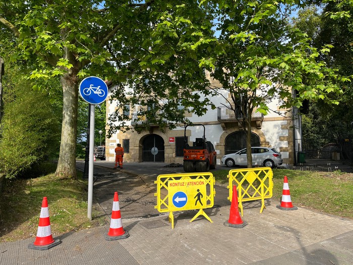Bidegorriak hobetzeko ia 300.000 euroko inbertsioa egin du Irungo Udalak