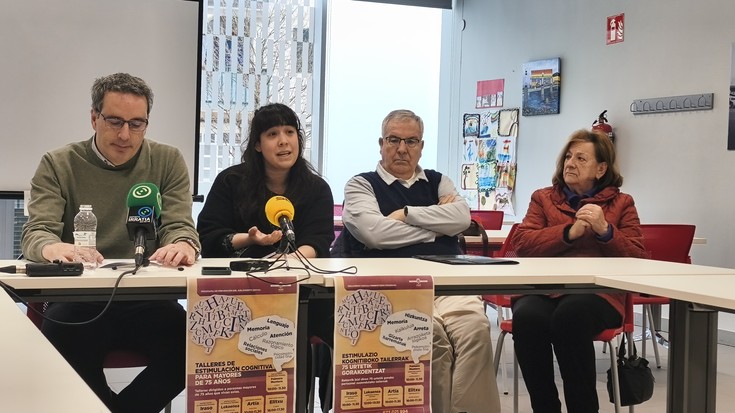 Zahartze aktiboa eta isolamendua prebenitzeko programa gomendatzen dute Irunen