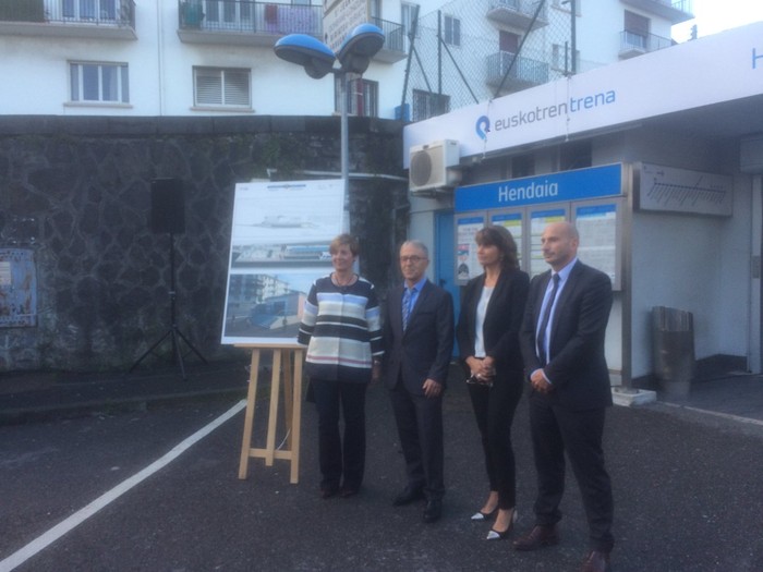 Eusko Jaurlaritzak Hendaiako Euskotren-eko geltokia zaharberrituko du