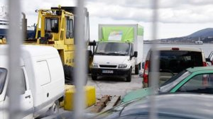 Greziako poliziak Hondarribia-Katsikasen kamioia konfiskatu du