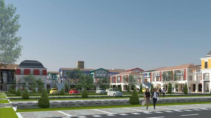 Zaldunborda Village Shopping makro-outlet proiektu ereduak, are gehiago harrotu ditu hautsak