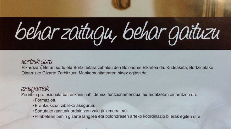 `Elkarrizan´ dokumentala proiektatuko dute igandean Lesakan