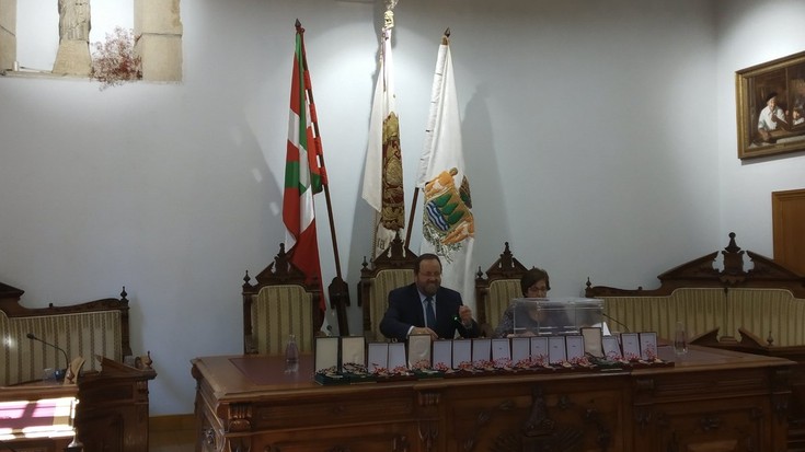 Txomin Sagarzazu jeltzalea izendatu zuten alkate bigarrenez 