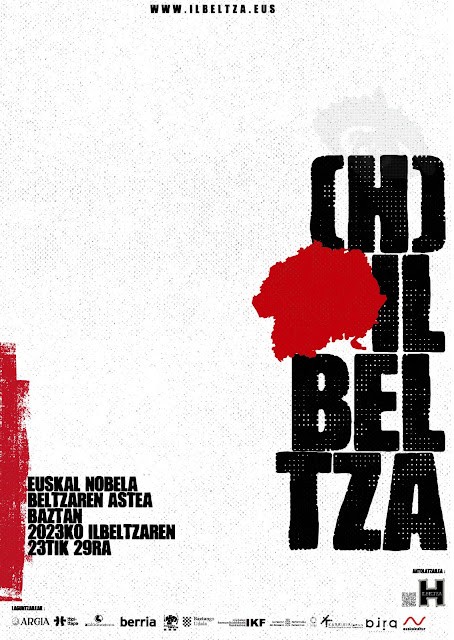 (H)ilbeltzak Euskal Nobela Beltzaren Astea ospatuko du Urtarrilaren 23tik 29ra