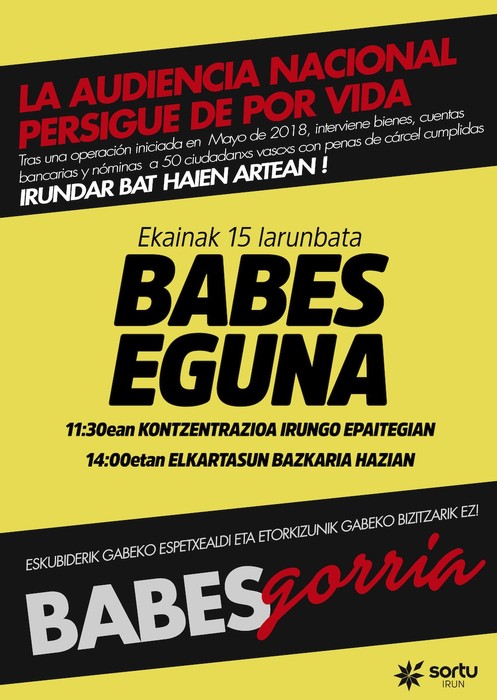 "Babes Eguna" neurri bidegabeen aurka