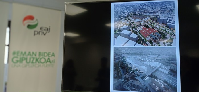 EAJk 20 milioi euroko zuzenketa aurkeztuko du Madrilen, trenbideak estali eta asmo handiagoko Via Irun posible egiteko